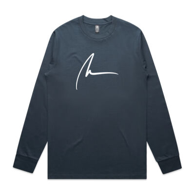 "White Sig Logo" on Classic L/S Tee Thumbnail